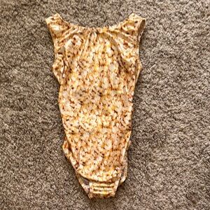 Foxy’s popcorn leotard